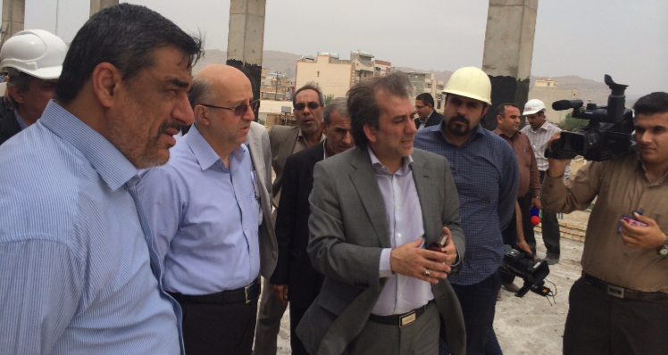 NIOC ’S Managing Director Visited the Aghajary hospital project