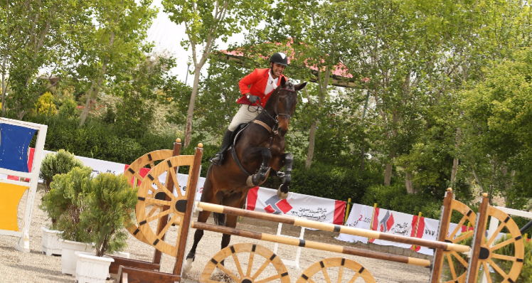 First tournament of show jumping competition -celebrating 35th year of activity